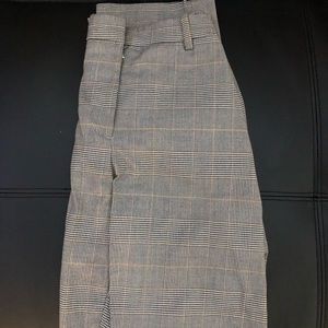 H&M Plaid Dress Pants Women